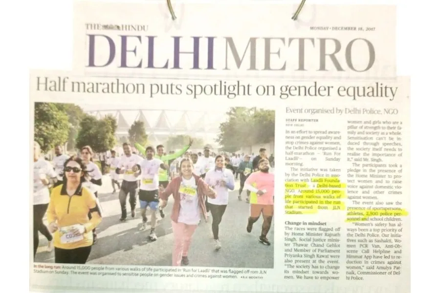 Press cutting